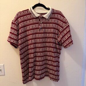 Terrycloth Patterned Polo